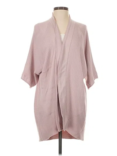 Pre-owned Chico's Poncho In Pink
