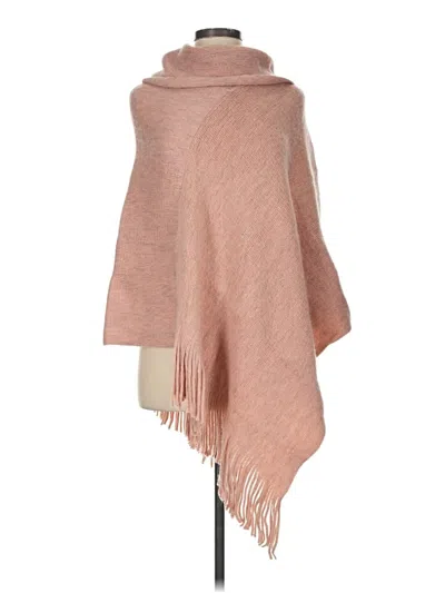 Pre-owned Chico's Poncho In Tan