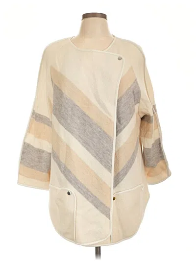 Pre-owned Chico's Poncho In Tan