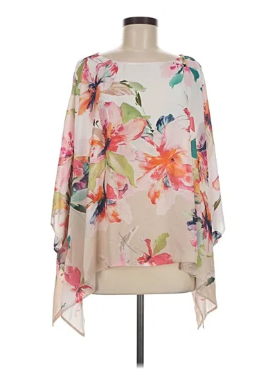 Pre-owned Chico's Poncho In Tan