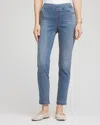 Chico's Pull-on Ankle Jeggings In Helena Indigo Size 12 |  In Helena Indigo