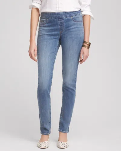 Chico's Pull-on Jeggings In Helena Indigo Size 20 |
