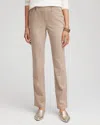 Chico's Pull-on Straight-leg Jeans In Rocky Mountain In Neutral