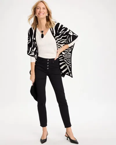 Chico's Pull-on Slim Ankle Jeggings In Black