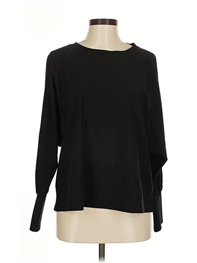 Pre-owned Chico's Pullover Sweater In Black