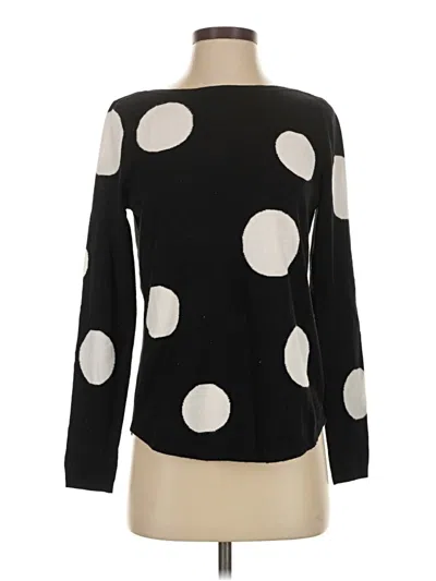 Pre-owned Chico's Pullover Sweater In Black