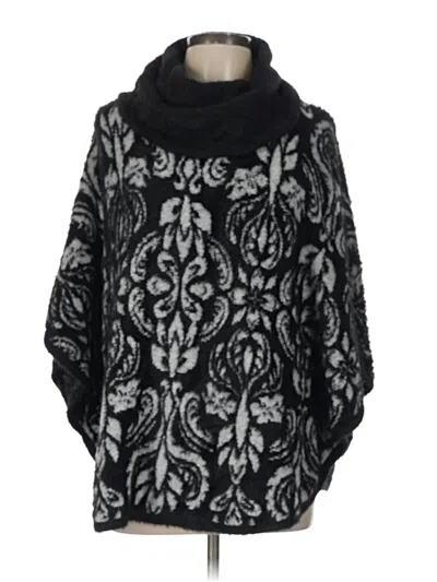 Pre-owned Chico's Pullover Sweater In Black