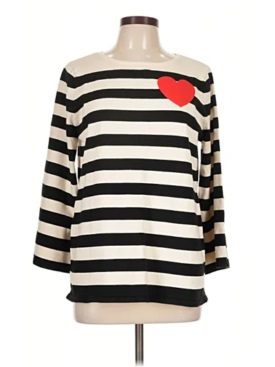 Chico's Pullover Sweater In Black