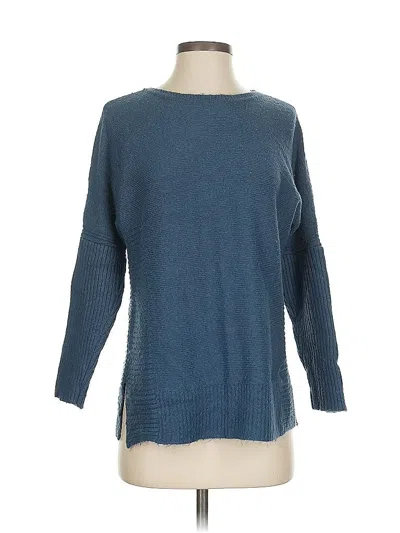 Pre-owned Chico's Pullover Sweater In Blue