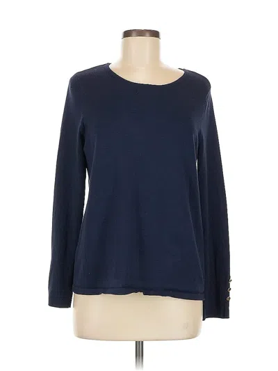 Pre-owned Chico's Pullover Sweater In Blue