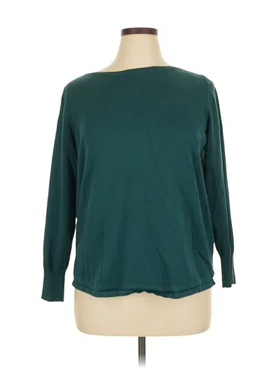 Pre-owned Chico's Pullover Sweater In Blue