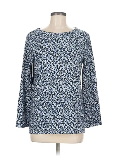 Pre-owned Chico's Pullover Sweater In Blue