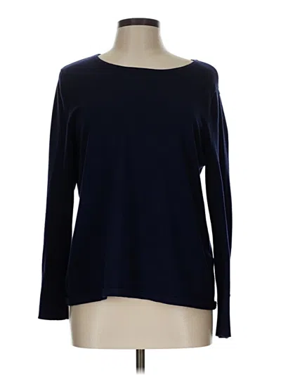 Pre-owned Chico's Pullover Sweater In Blue
