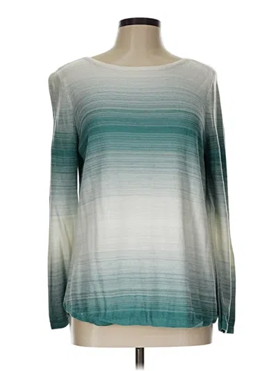 Pre-owned Chico's Pullover Sweater In Blue