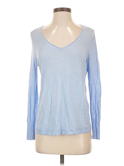 Pre-owned Chico's Pullover Sweater In Blue