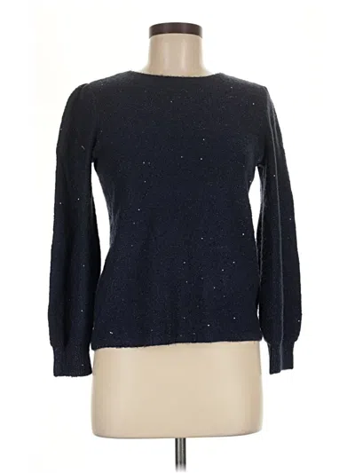 Pre-owned Chico's Pullover Sweater In Blue
