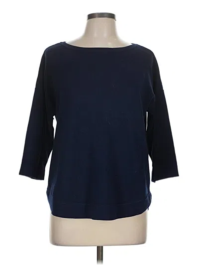 Pre-owned Chico's Pullover Sweater In Blue