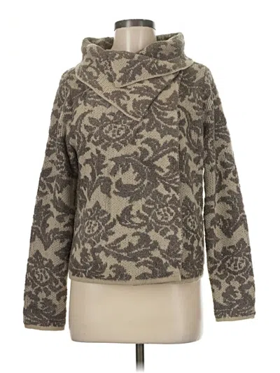 Pre-owned Chico's Pullover Sweater In Brown