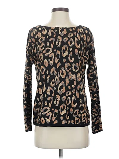 Pre-owned Chico's Pullover Sweater In Brown