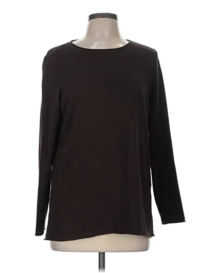 Pre-owned Chico's Pullover Sweater In Brown