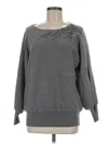 Chico's Pullover Sweater In Gray