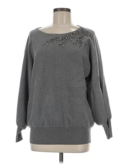Chico's Pullover Sweater In Gray