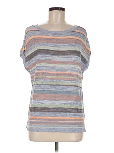 Pre-owned Chico's Pullover Sweater In Gray