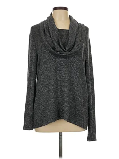 Pre-owned Chico's Pullover Sweater In Gray