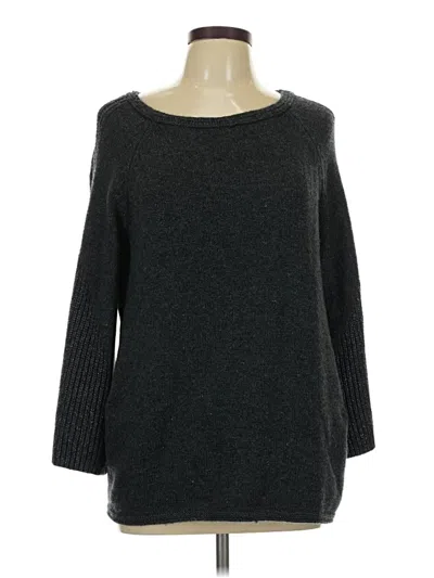 Pre-owned Chico's Pullover Sweater In Gray