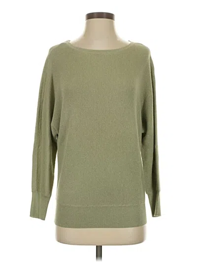 Pre-owned Chico's Pullover Sweater In Green