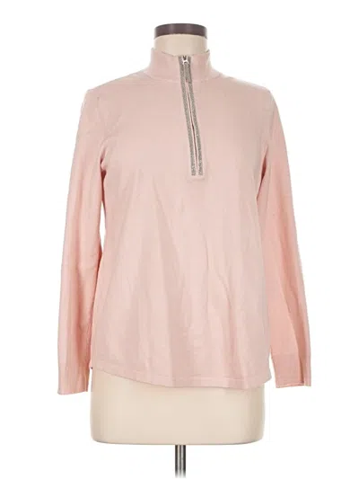 Pre-owned Chico's Pullover Sweater In Pink