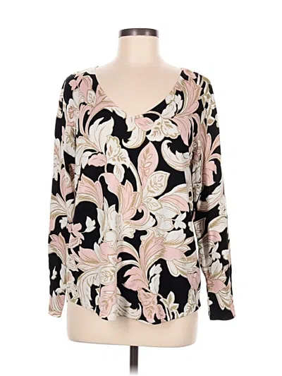 Pre-owned Chico's Pullover Sweater In Pink