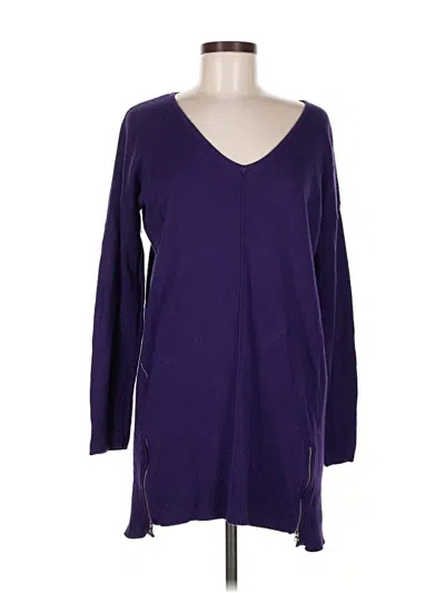 Pre-owned Chico's Pullover Sweater In Purple