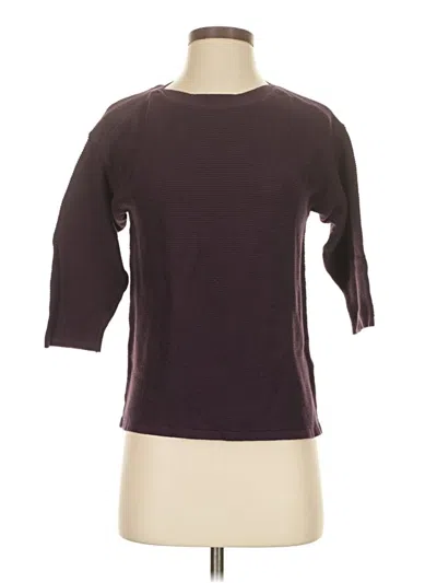Pre-owned Chico's Pullover Sweater In Purple