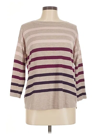 Pre-owned Chico's Pullover Sweater In Purple