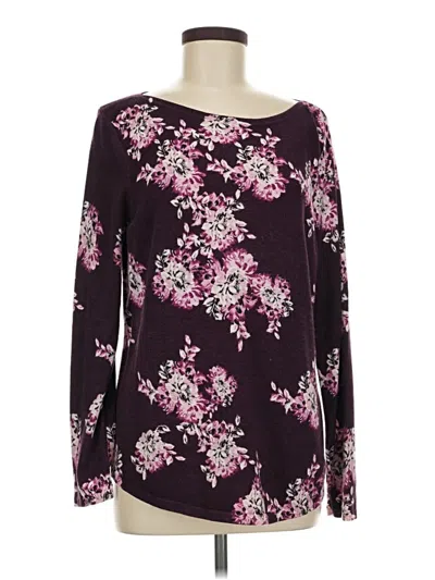 Pre-owned Chico's Pullover Sweater In Purple