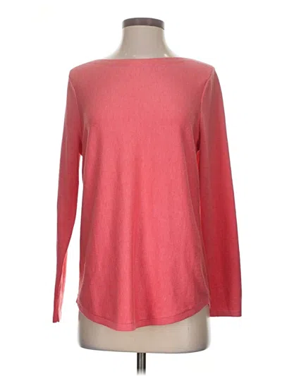 Pre-owned Chico's Pullover Sweater In Red