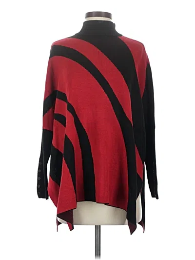 Pre-owned Chico's Pullover Sweater In Red