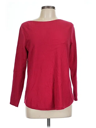 Pre-owned Chico's Pullover Sweater In Red