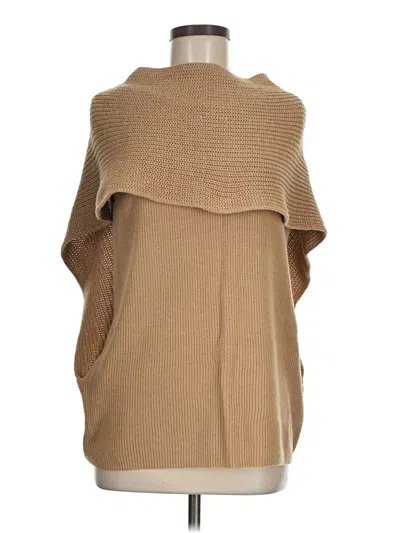 Pre-owned Chico's Pullover Sweater In Tan