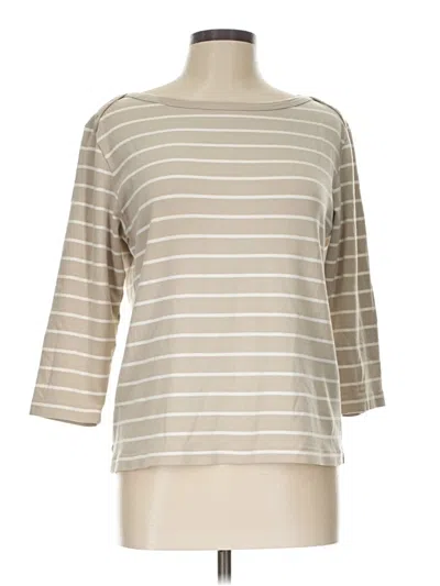 Pre-owned Chico's Pullover Sweater In Tan