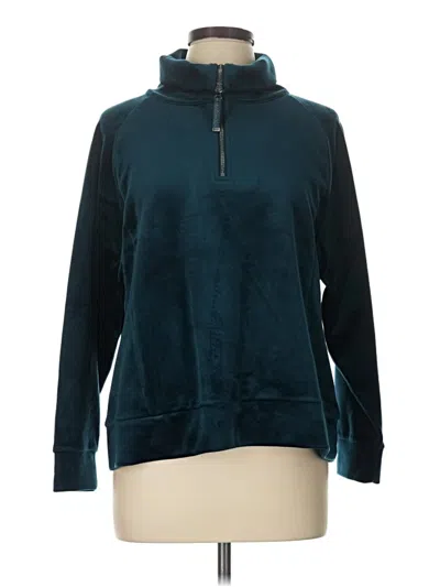 Pre-owned Chico's Pullover Sweater In Teal