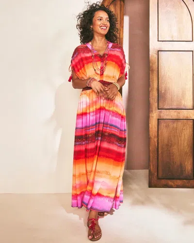 Chico's Rio Sunset Maxi Dress In