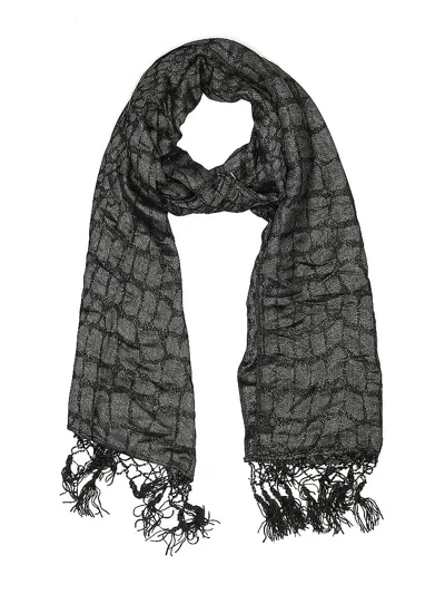 Pre-owned Chico's Scarf In Black