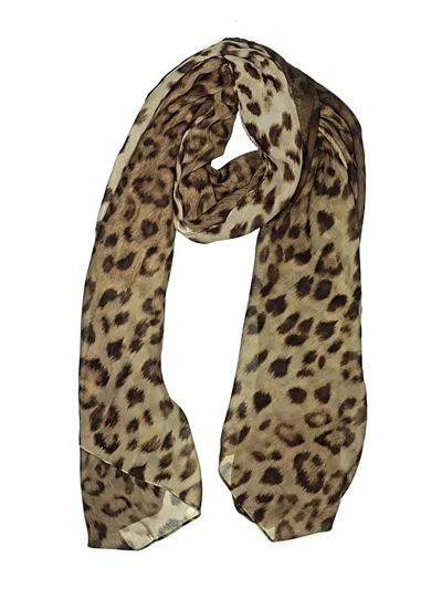 Pre-owned Chico's Scarf In Brown