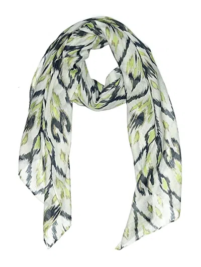 Pre-owned Chico's Scarf In Green
