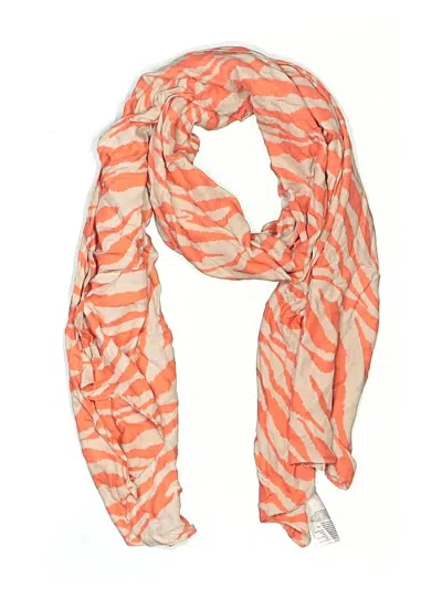 Pre-owned Chico's Scarf In Orange