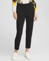 Chico's Scuba Tapered Ankle Pants In Black Size 16 |  Zenergy In Black