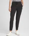 Chico's Seam Detail Stretch Ankle Pants In Black Size 20 |  Zenergy Activewear In Black