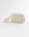 Chico's Sherpa Belt Bag In English Cream |  In English Cream